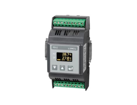 Regulator temperatury na szynę RE62 1:OUT1 przekaźnik 5A 230Vac RE62 11100M0