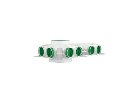 Skrzynka rozdzielcza przelotowa fi 160 12x75 mm VCB160/200-12 Awenta