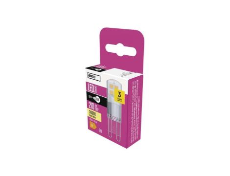 Żarówka LED Classic JC 1,9W G9 ciepła biel EMOS ZQ9526