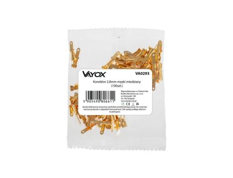 Nasuwka kablowa miedziana 2.8mm VA0293 Vayox /100szt./