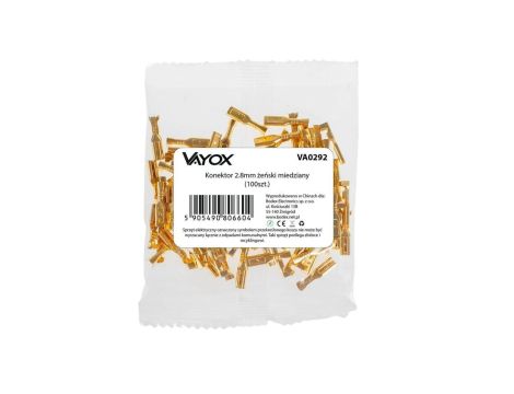 Nasuwka kablowa 2.8mm miedziana VA0292 Vayox /100szt./
