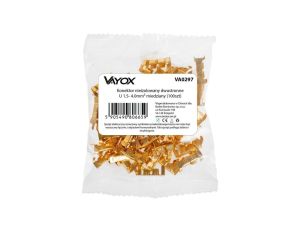 Konektor nieizolowany dwustronne U 1.5 - 4.0mm2 miedziany (100szt.) VA0297 Vayox