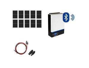 Hybrydowy zestaw solarny off-grid ESB-10kW-48 MPPT 10xPV