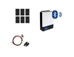 Hybrydowy zestaw solarny off-grid ESB-3kW-24 MPPT 6xPV