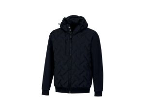 Ciepła Wiatrówka nieprzemakalna - płotno Pongee poliester Softshell, kolor Ciemnoszary-czarny, rozmiar: L, LUTONNOGT