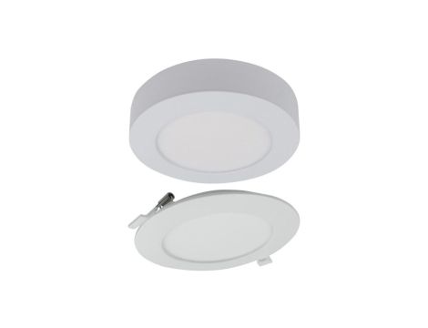 Oprawa downlight CCT 2w1 z ramka 12W 1100lm IP20 okrągły biały EC61080