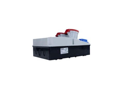 Rozdzielnica budowlana JUN-S/FI 1x 32A 1x 16A 3x230V IP44 DOKTORVOLT 2113