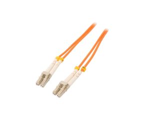 QOLTEC-54030 Patch cord światłowodowy OM2 LC/UPC,z obu stron 50m LSZH