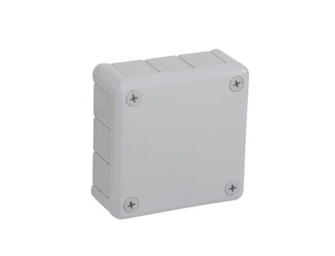 Puszka natynkowa pusta 12 wlotów VIPLAST VP-41 SZARA IP55 98x98x42mm 041-03