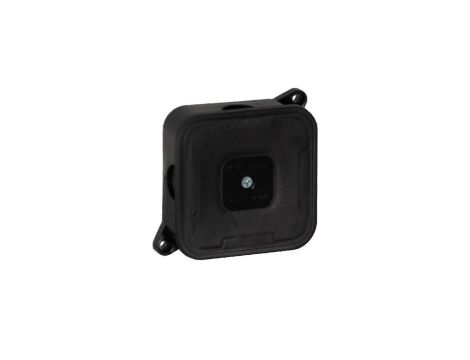 Puszka natynkowa pusta 4 wlotów VIPLAST VP-2 CZARNA IP44 85x85x35mm 027-05