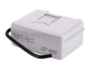 Sterownik/radioodbiornik FAAC XF 868 (787832) do central E045S/E145/E024S/E124/391E/E720/E721/E600/E700/E1000