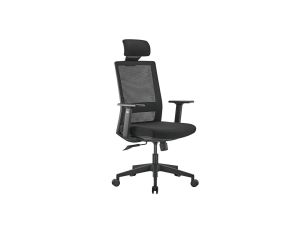 Fotel biurowy ergonomiczny premium z wysokim oparciem Ergo Office, max 150kg, ER-425