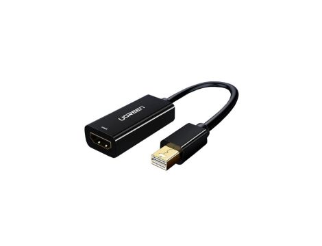 Adapter Ugreen MD112 10461 mini DisplayPort (męski) / HDMI (żeński) FHD 1080p - czarny