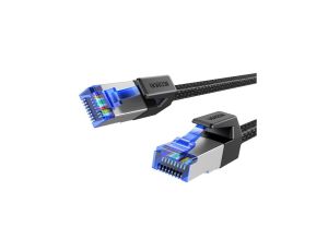 Kabel Ugreen NW153 Ethernet RJ45 Cat8 miedziany rdzeń 1.5m - czarny