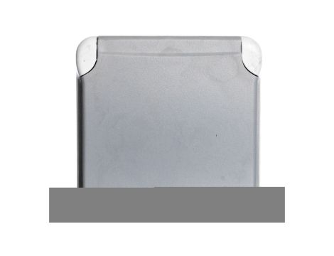 PLEXO55 Gniazdo pojedyncze z/u 16A SCHUKO szare 069570