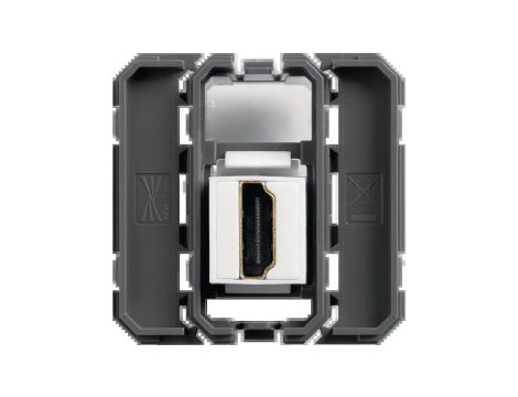 Lumina/Gallery gniazdo HDMI przelotowe mechanizm 2M/1M WXF633