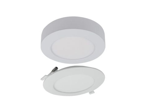 Oprawa downlight CCT 2w1 z ramka 18W 1650lm IP20 okrągły biały EC61081