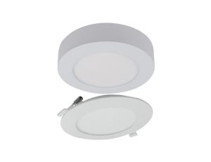 Oprawa downlight CCT 2w1 z ramka 24W 2200lm Ip20 okrąg biały EC61082