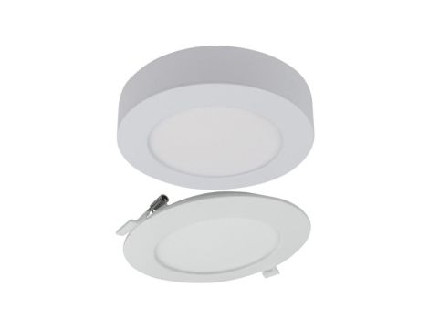 Oprawa downlight CCT 2w1 z ramka 24W 2200lm Ip20 okrąg biały EC61082