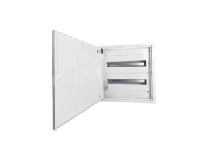 Rozdzielnica natynkowa metalowa 2x18 modułów IP30 (400V AC) 455x436x130mm drzwi pełne Doktorvolt