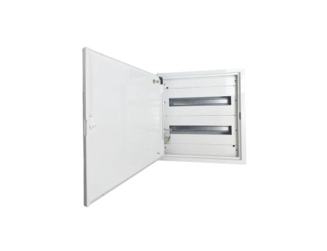Rozdzielnica natynkowa metalowa 2x18 modułów IP30 (400V AC) 455x436x130mm drzwi pełne Doktorvolt