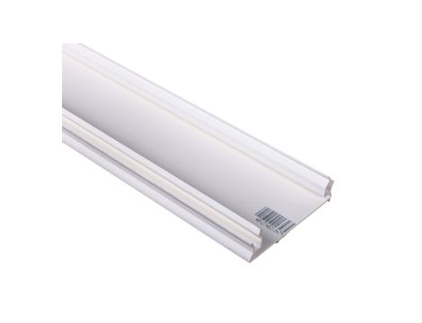 Pokrywa kanału BRP 80mm 2m biała BRP08029010