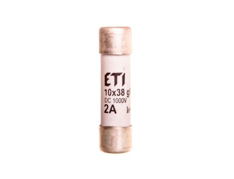 Wkładka bezpiecznikowa cylindryczna PV 10x38mm 2A gPV 1000V DC CH10 002625101