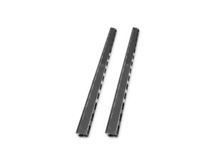 Organizator kablowy pionowy (dukt) 42U 1865x93x82mm, czarny, kpl 2szt., seria Hyper Pro DN-KDG-ORG-42PND-B