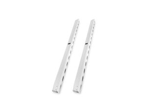Organizator kablowy pionowy (dukt) 42U 1865x93x82mm, szary, kpl 2szt., seria Hyper Pro DN-KDG-ORG-42PND-G