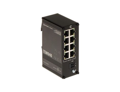Switch przemysłowy POE 8-portowy TSW040