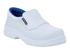 Półbuty z mikrofibry podeszwą z dwuwarstwowego pu kolor biały rozmiar 37 ROBI4S2BC37