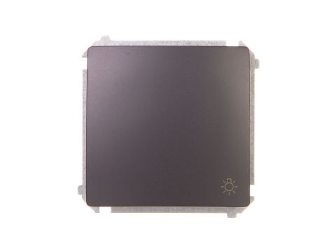 Simon Basic Przycisk /światło/ grafit matowy BMS1.01/28