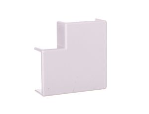 Narożnik do kanałów kablowych płaskiAP 22x10 biały /2szt/ ECAP2210B