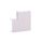 Narożnik do kanałów kablowych płaskiAP 22x10 biały /2szt/ ECAP2210B
