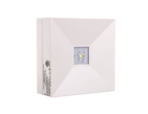 Oprawa awaryjna LOVATO II LED 2W (opt. universal) 240lm 1h jednozadaniowa biała LV2U/2W/C/1/SE/X/WH