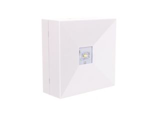 Oprawa awaryjna LOVATO II LED 2W (opt. universal) 240lm 3h jednozadaniowa biała LV2U/2W/C/3/SE/X/WH