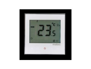 Regulator temperatury podtynkowy programowalny z ekranem dotykowym 5-45stopni IP20 biały RTD-02 MTC10000289