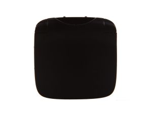 VALENA ALLURE Plakietka gniazda 2p+z z kalpką czarny 754868