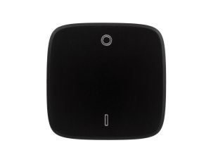 VALENA ALLURE Klawisz łącznika dwubiegunowego czarny 755128