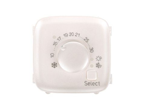 VALENA ALLURE Plakietka termostatu elektronicznego perłowy 755319