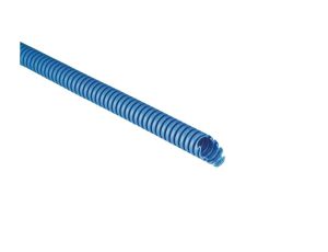 Rura karbowana 750N niebieska samogasnąca PV UV fi 25/19 ECTC1525BL /50m/