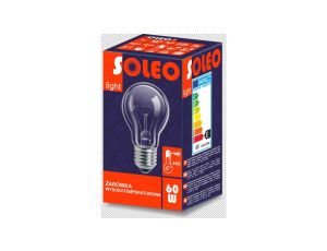 Żarówka E27 A55 40W 420lm 2700K 230V SOLEO wysokotemperaturowa WST-2621 /100 szt./
