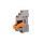 Przekaźnik interfejsowy z zaciskami push-in 2P 8A 230V AC RIF-1-RPT-LV-230AC/2X21MS 2905292