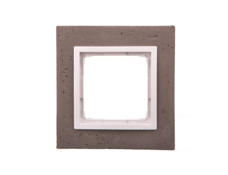 Simon 54 Nature Ramka pojedyncza beton - LA STRYKO DRN1/95