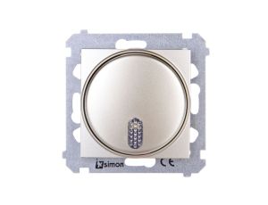 Simon 54 Dzwonek elektroniczny 230V złoty mat DDS1.01/44