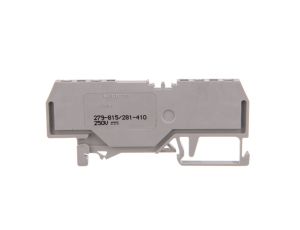 Złączka szynowa 4-przewodowa diodowa 1,5mm2 szara 279-815/281-410 /100szt./