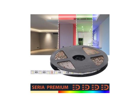 Taśma Premium 24V 60led RGB+NW 4w1 SMD5050 (50) PL5Y