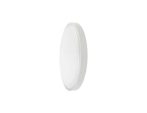 Plafoniera LED 24W 2500lm 6500K Dioda SAMSUNG IP44 Okrągła fi350 Mleczny Biała Ramka z mikrofalowym czujnikiem ruchu (+ pilot) 7