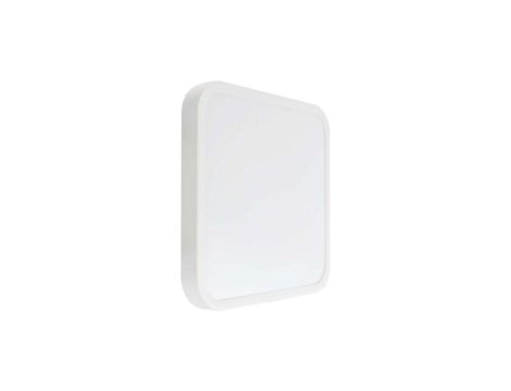 Plafoniera LED 18W 1830lm 4000K Dioda SAMSUNG IP44 Kwadrat fi295 Mleczny Biała Ramka z mikrofalowym czujnikiem ruchu (+ pilot) 7