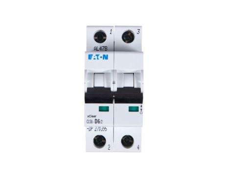 Wyłącznik nadprądowy 2P D 6A 6kA AC CLS6-D6/2-DP 270395